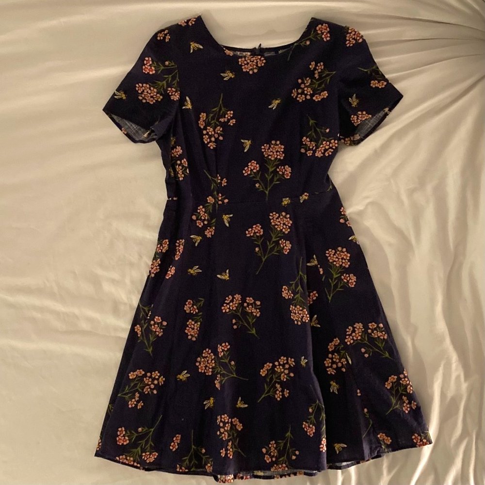 Princess Highway Airy Emphasis Mini Dress Navy